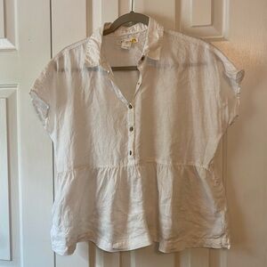 100% Linen Blouse